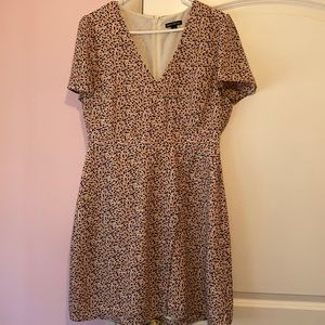 V neck dress